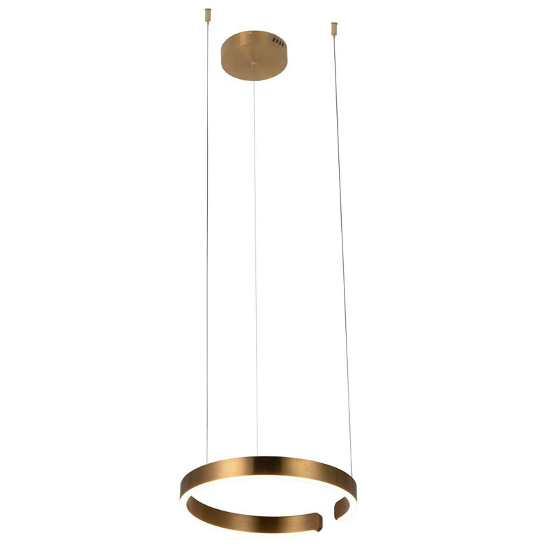 Подвесной светильник Half Ring brass 40 Латунь Золотой Подвесной светильник Half Ring brass 40 Латунь Золотой в Барнауле | Loft Concept