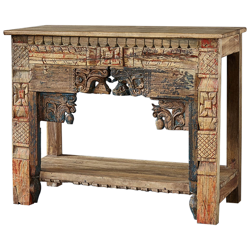 Консоль Hema Console Древесина Коричневый винтаж Консоль Hema Console Древесина Коричневый винтаж в Барнауле | Loft Concept