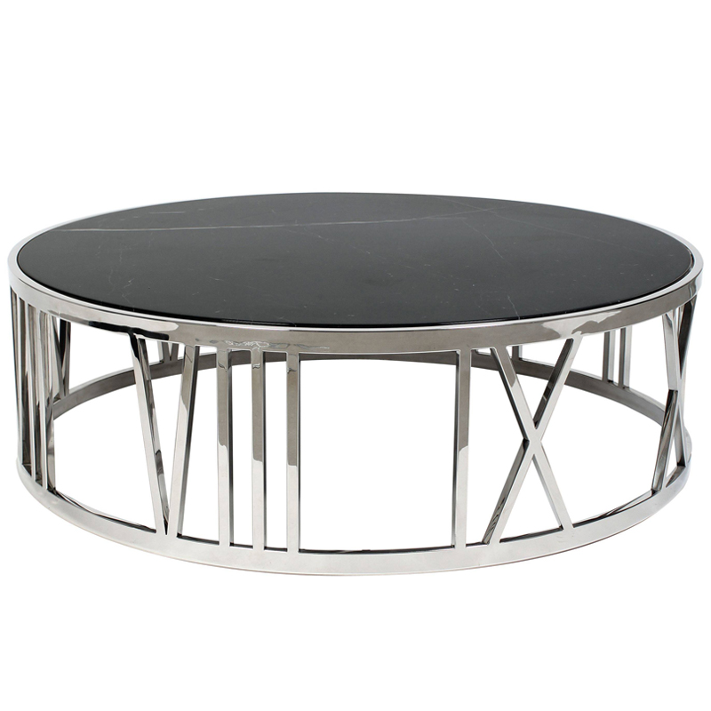 Кофейный стол Eichholtz Coffee Table Roman Figures Нержавеющая сталь Черный Мрамор Nero Кофейный стол Eichholtz Coffee Table Roman Figures Нержавеющая сталь Черный Мрамор Nero в Барнауле | Loft Concept
