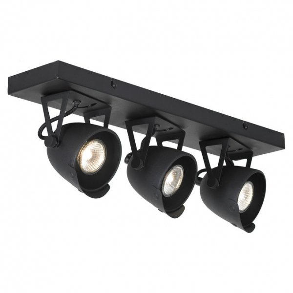 Спот Eye Spot Black 3 line Черный Спот Eye Spot Black 3 line Черный в Барнауле | Loft Concept
