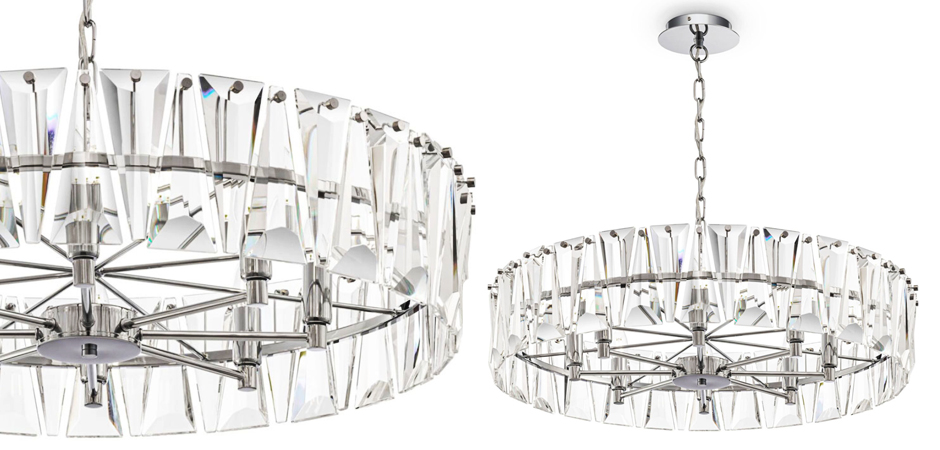 Люстра Ruby Crystal Chandelier Chrome 75 Люстра Ruby Crystal Chandelier Chrome 75 - Loft-Concept в Барнауле