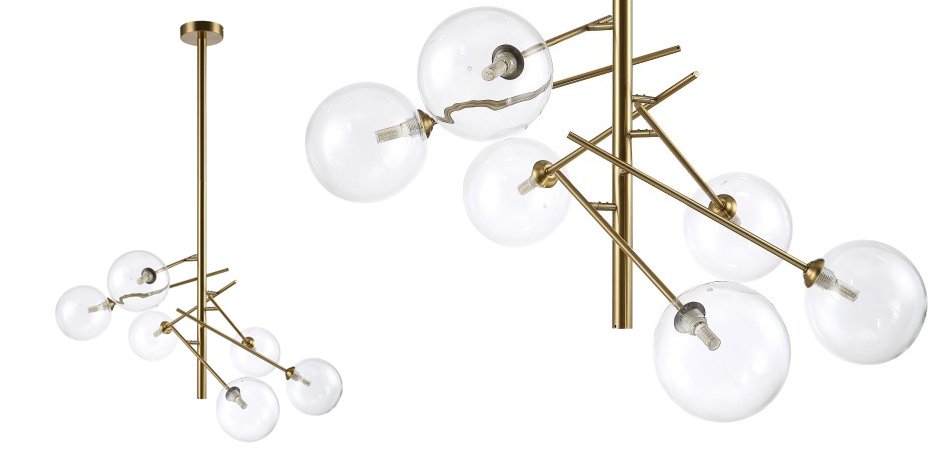 Люстра Gallotti & Radice Straight 6 Люстра Gallotti & Radice Straight 6 - Loft-Concept в Барнауле