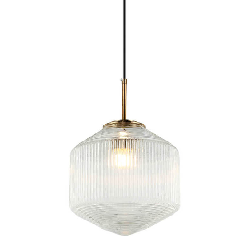 Подвесной светильник Clear Glass Pendant transparent Бронза Прозрачное Стекло Подвесной светильник Clear Glass Pendant transparent Бронза Прозрачное Стекло в Барнауле | Loft Concept