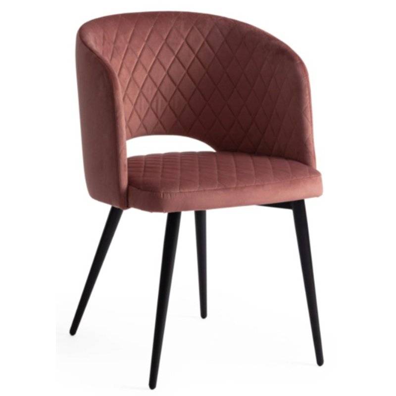 Стул Janice Coral Chair Коралловый Черный Стул Janice Coral Chair Коралловый Черный в Барнауле | Loft Concept