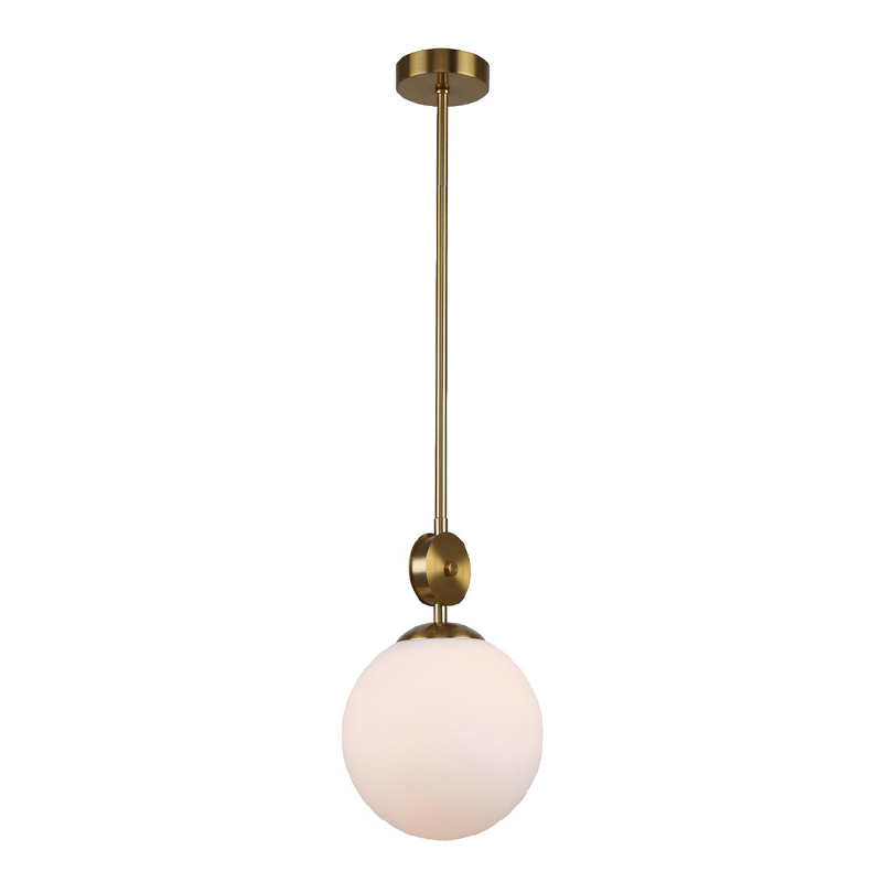 Подвесной светильник Kyran Bronze Hanging Lamp Бронза Белый Подвесной светильник Kyran Bronze Hanging Lamp Бронза Белый в Барнауле | Loft Concept