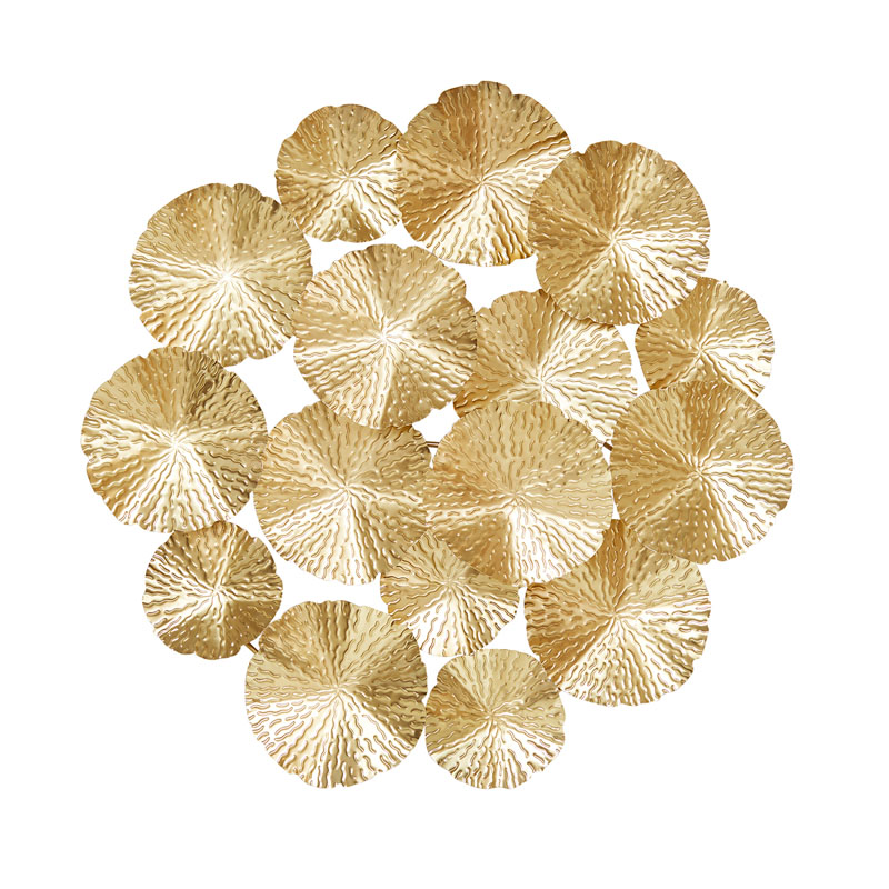 Арт-объект на стену Metal Circles Gold ART Золотой Арт-объект на стену Metal Circles Gold ART Золотой в Барнауле | Loft Concept
