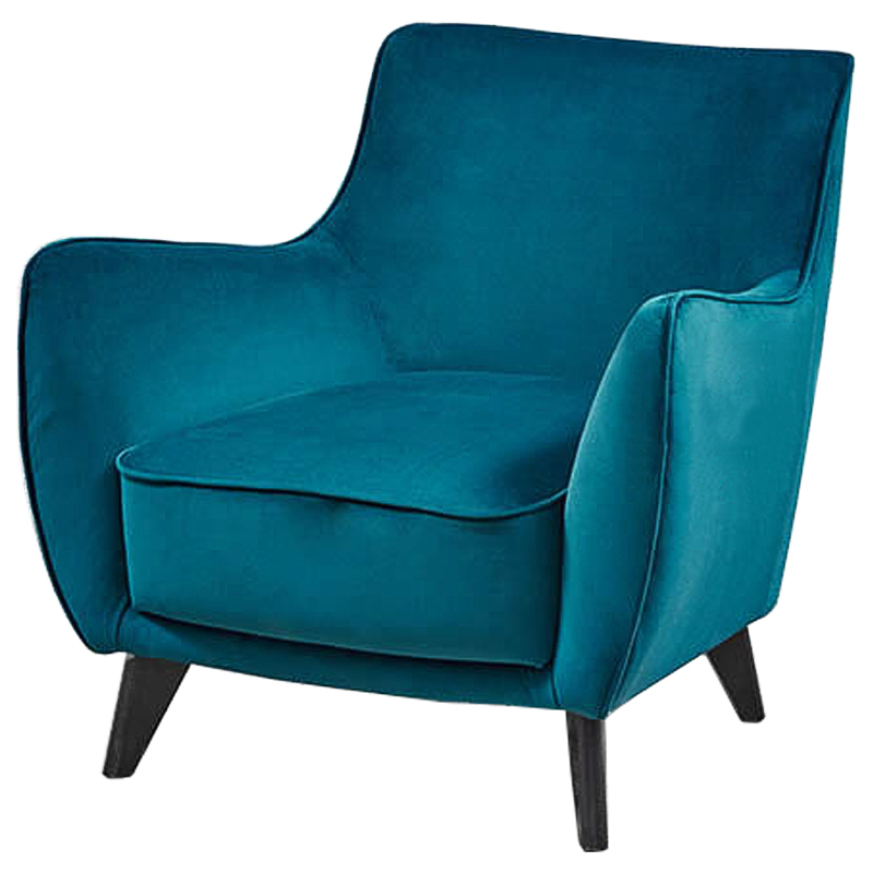 Кресло Shore Chair Бирюзовый Коричневый Кресло Shore Chair Бирюзовый Коричневый в Барнауле | Loft Concept