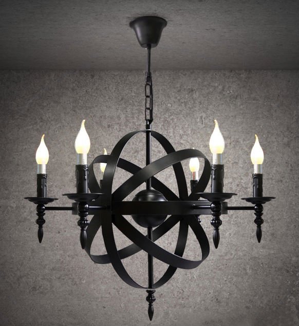 Люстра Black Sphere Loft Deco Черный Люстра Black Sphere Loft Deco Черный в Барнауле | Loft Concept