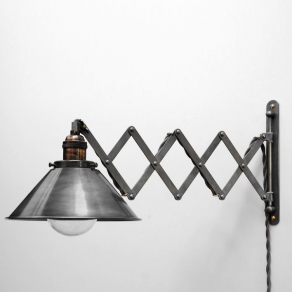 Бра Metal Cone Scissors Bra Серебряный Бра Metal Cone Scissors Bra Серебряный в Барнауле | Loft Concept