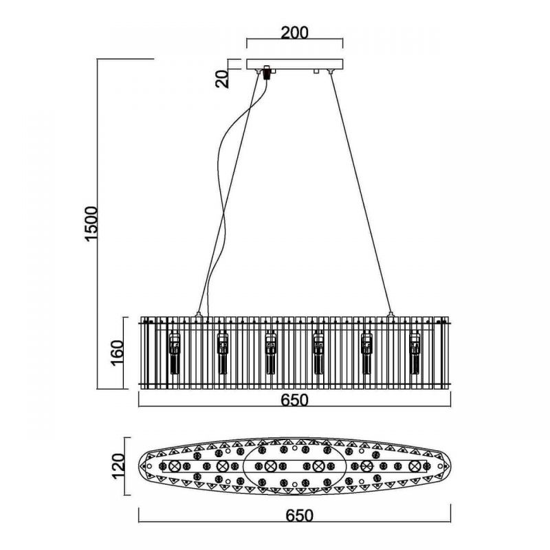 Люстра Board Chandelier Люстра Board Chandelier в Барнауле