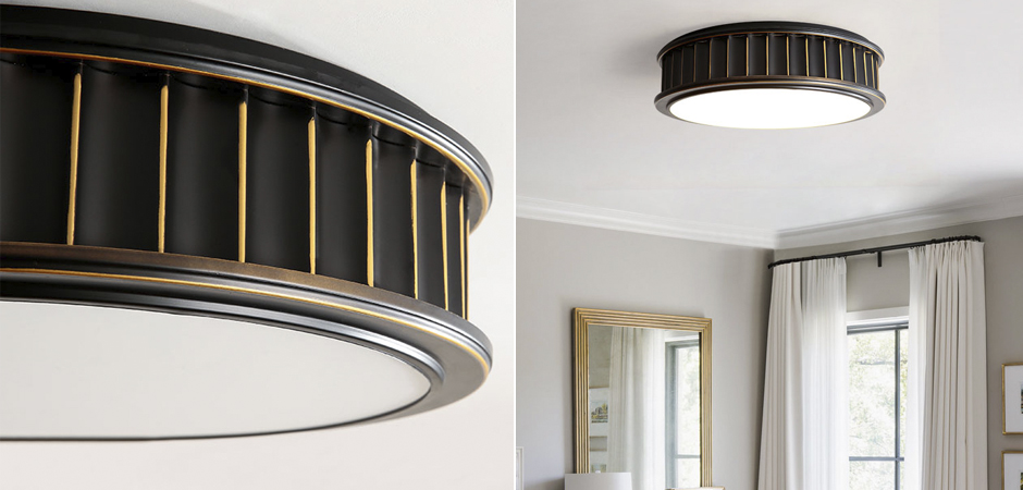 Потолочный светильник Drum Ceiling Lamp Потолочный светильник Drum Ceiling Lamp - Loft-Concept в Барнауле