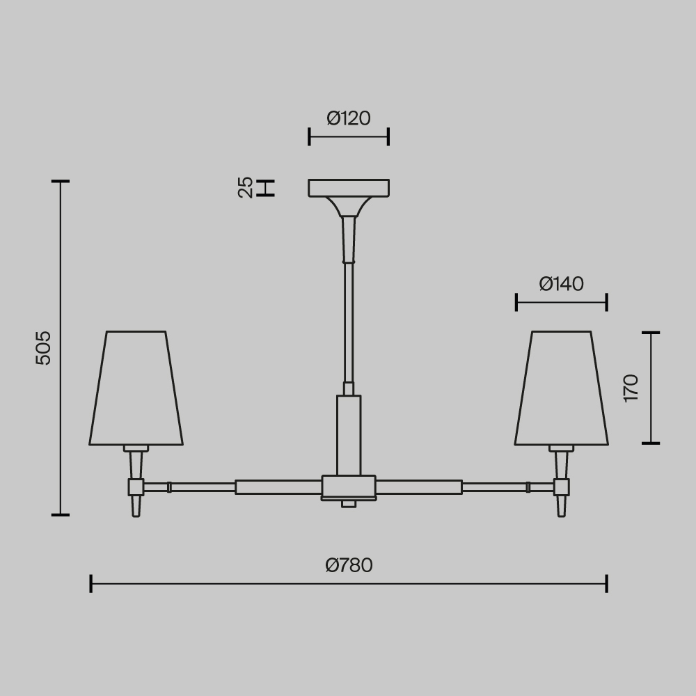 Потолочный светильник Zaragoza Е14 в Барнауле