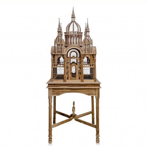 Клетка для птиц дворец BIRD CAGE LARGE BIRD CAGE Коричневый Клетка для птиц дворец BIRD CAGE LARGE BIRD CAGE Коричневый в Барнауле | Loft Concept