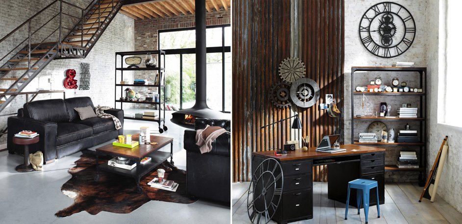 Стеллаж Industrial Bar Oak Stella Стеллаж Industrial Bar Oak Stella - Loft-Concept в Барнауле