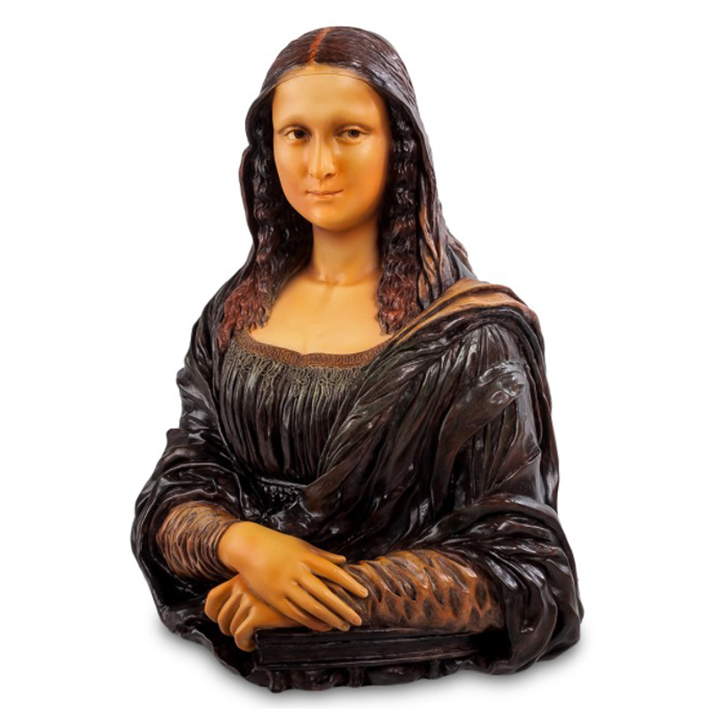 Статуэтка Mona Lisa Коричневый Бежевый Статуэтка Mona Lisa Коричневый Бежевый в Барнауле | Loft Concept