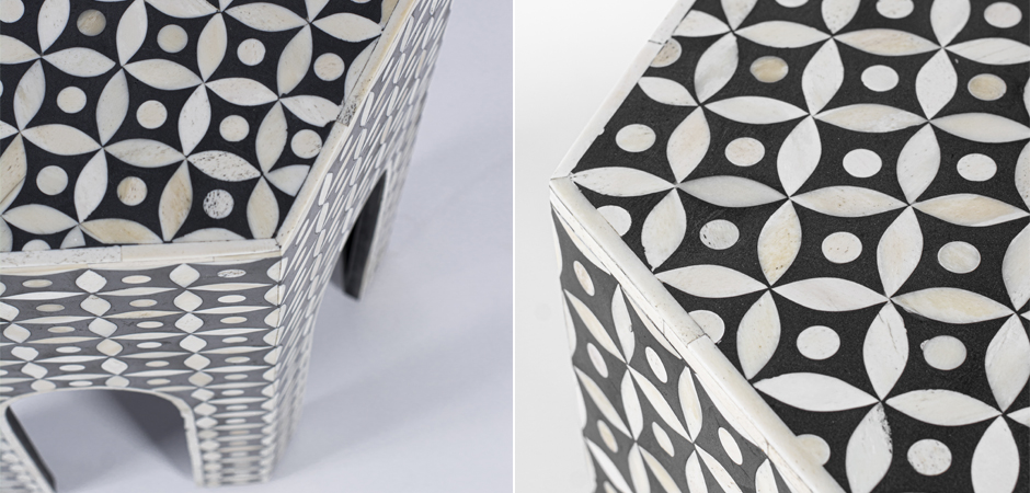 Столик BONE INLAY ARCHES TABLE Столик BONE INLAY ARCHES TABLE - Loft-Concept в Барнауле