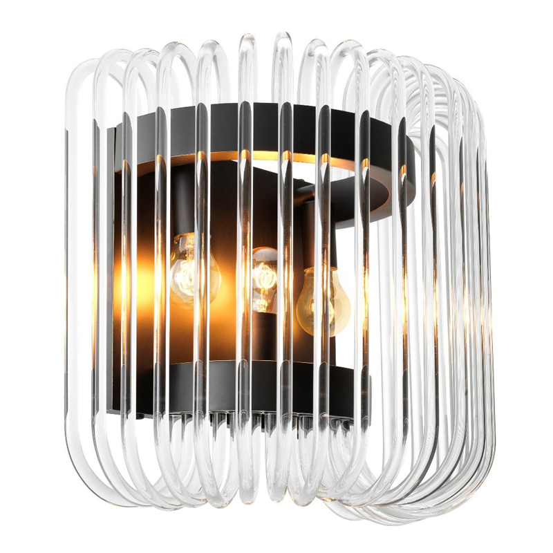 Бра Eichholtz Wall Lamp Sutton House Темная бронза Прозрачный Бра Eichholtz Wall Lamp Sutton House Темная бронза Прозрачный в Барнауле | Loft Concept