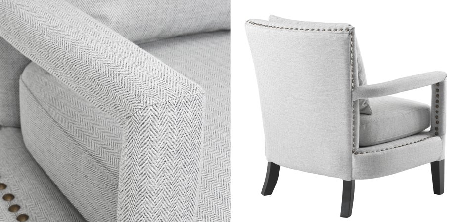 Кресло Eichholtz Chair Gregory Light Grey Кресло Eichholtz Chair Gregory Light Grey - Loft-Concept в Барнауле