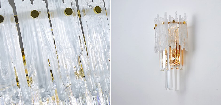 Бра Murano Glass ICE Бра Murano Glass ICE - Loft-Concept в Барнауле