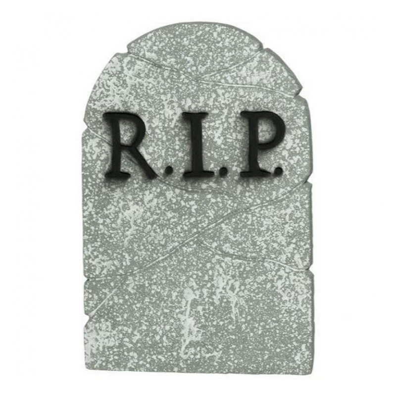 Аксессуар HALLOWEEN R.I.P. Серый (Gray) Черный Аксессуар HALLOWEEN R.I.P. Серый (Gray) Черный в Барнауле | Loft Concept