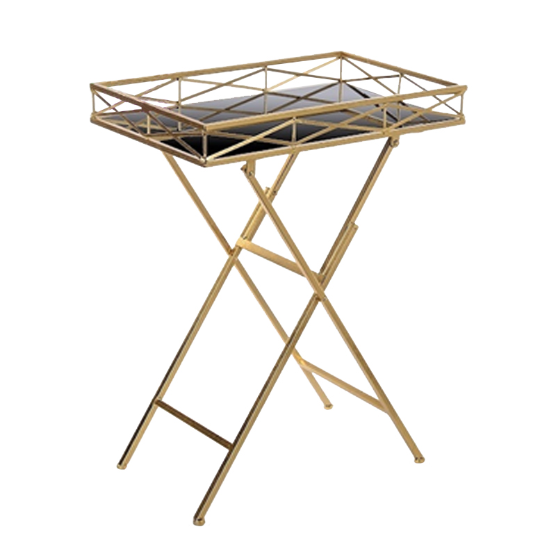 Приставной стол Splendor Gold Золотой Желтый Приставной стол Splendor Gold Золотой Желтый в Барнауле | Loft Concept