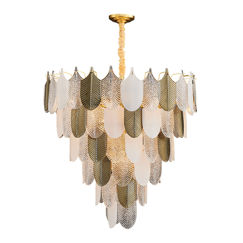 Люстра Abelia Chandelier Золотой Белый Прозрачный Люстра Abelia Chandelier Золотой Белый Прозрачный в Барнауле | Loft Concept