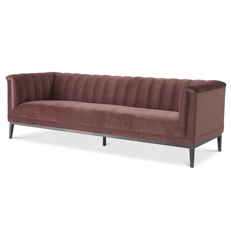 Диван Eichholtz Sofa Raffles rose Темная бронза Дымчатая Роза Диван Eichholtz Sofa Raffles rose Темная бронза Дымчатая Роза в Барнауле | Loft Concept