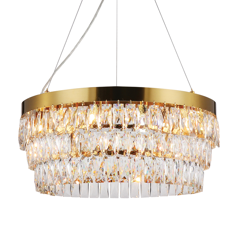 Люстра Lunet Chandelier 60 Глянцевое золото Прозрачный Люстра Lunet Chandelier 60 Глянцевое золото Прозрачный в Барнауле | Loft Concept