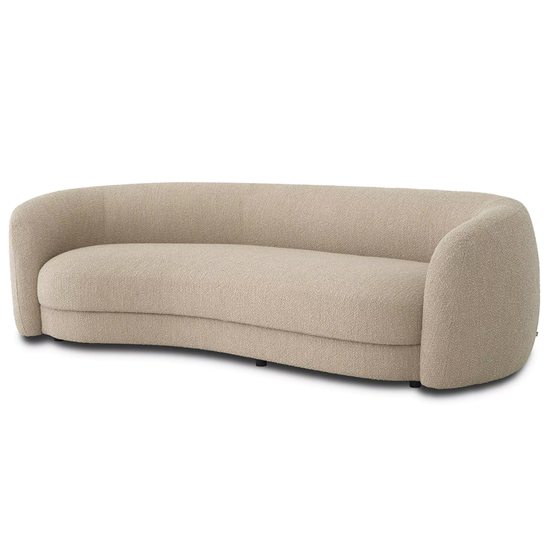 Диван Eichholtz Sofa Blaine Sand Boucle Песочный Диван Eichholtz Sofa Blaine Sand Boucle Песочный в Барнауле | Loft Concept