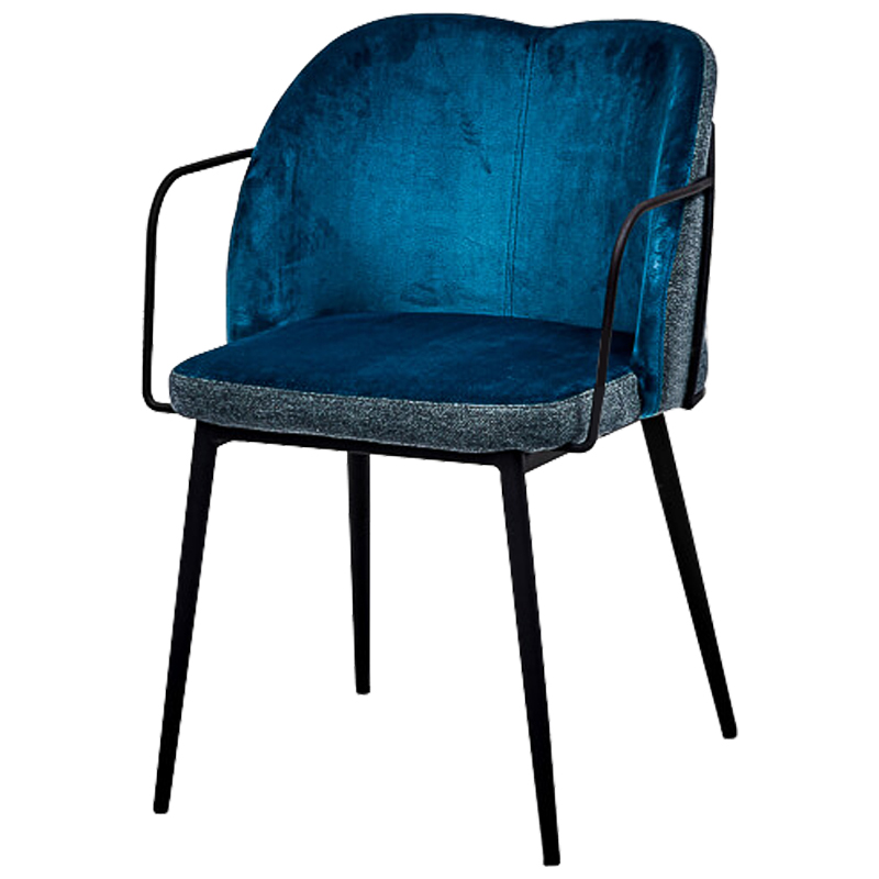 Стул Raymond Stool blue Синий Черный Стул Raymond Stool blue Синий Черный в Барнауле | Loft Concept
