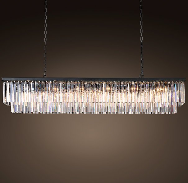 Люстра RH 1920s Odeon Clear Glass Fringe Black iron 150 Черный Люстра RH 1920s Odeon Clear Glass Fringe Black iron 150 Черный в Барнауле | Loft Concept
