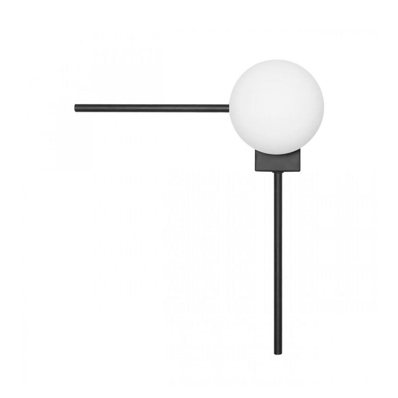 Бра Direct Rays Black 32 см Белый Черный Бра Direct Rays Black 32 см Белый Черный в Барнауле | Loft Concept