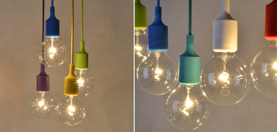 Подвесной светильник Muuto E27 Color Подвесной светильник Muuto E27 Color - Loft-Concept в Барнауле