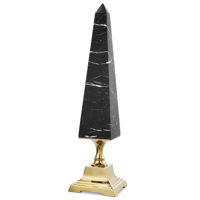 Аксессуар Eichholtz Obelisk Layford L Черный Мрамор Nero Глянцевое золото Аксессуар Eichholtz Obelisk Layford L Черный Мрамор Nero Глянцевое золото в Барнауле | Loft Concept