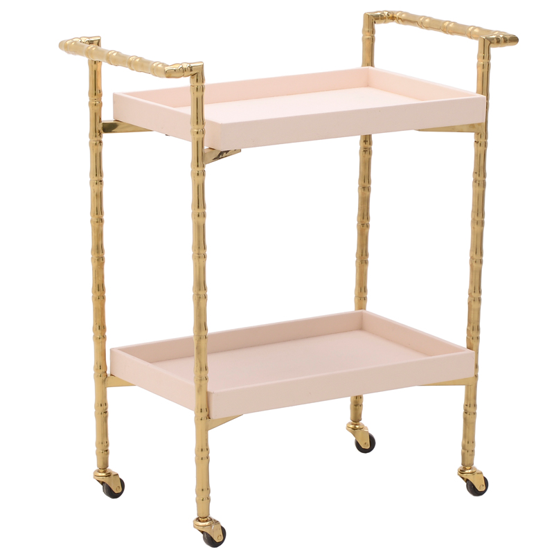 Приставной стол Shinobiya Table Розовый пастельный Глянцевое золото Приставной стол Shinobiya Table Розовый пастельный Глянцевое золото в Барнауле | Loft Concept