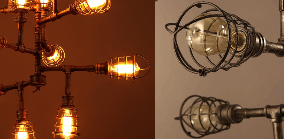 Люстра Loft Industrial Sputnik 12 Retro Люстра Loft Industrial Sputnik 12 Retro - Loft-Concept в Барнауле