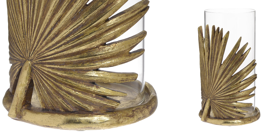 Подсвечник Palm Leaf Candlestick Подсвечник Palm Leaf Candlestick - Loft-Concept в Барнауле