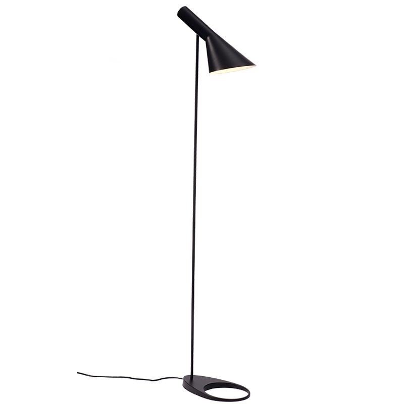Торшер AJ Floor Lamp Black Черный Торшер AJ Floor Lamp Black Черный в Барнауле | Loft Concept