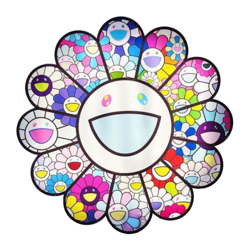 Светильник разноцветный подсолнух Takashi Murakami 2 Мульти в Барнауле | Loft Concept 