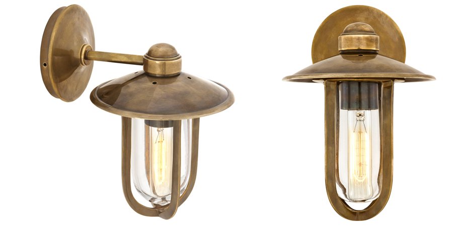 Бра Eichholtz Wall Lamp Seg Harbour Brass Бра Eichholtz Wall Lamp Seg Harbour Brass - Loft-Concept в Барнауле