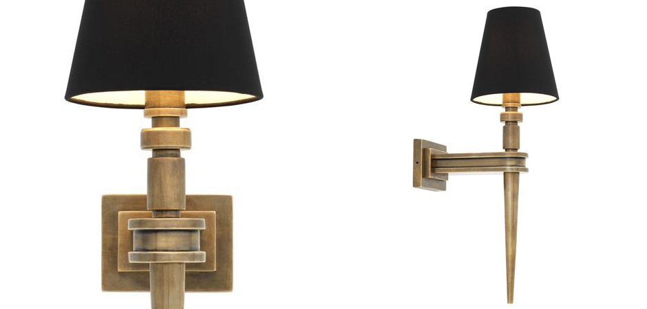 Бра Wall Lamp Waterloo Single Brass Бра Wall Lamp Waterloo Single Brass - Loft-Concept в Барнауле