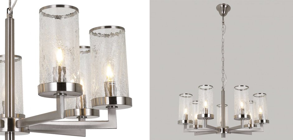 Люстра LIAISON ONE-TIER Chandelier 7 Silver Люстра LIAISON ONE-TIER Chandelier 7 Silver - Loft-Concept в Барнауле