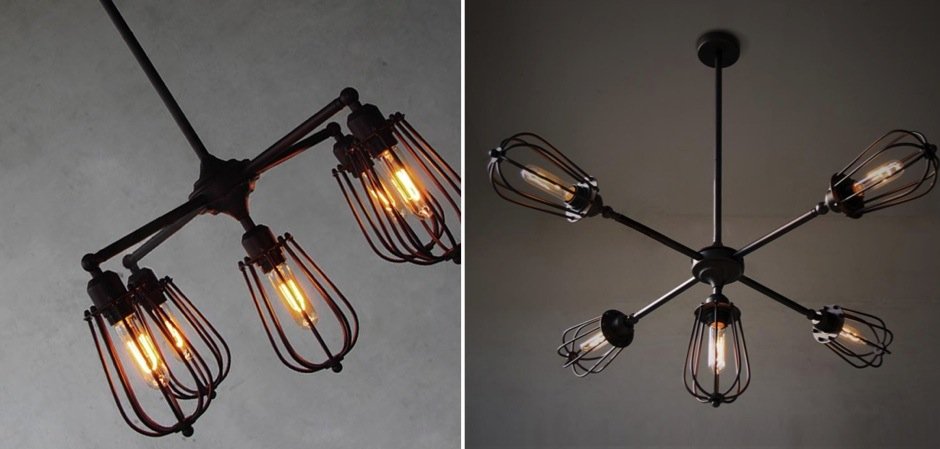 Люстра Loft Marconi Cage Light Люстра Loft Marconi Cage Light - Loft-Concept в Барнауле