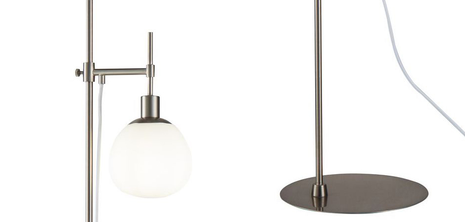 Торшер Tiepolo Ball Floor Lamp Nickel Торшер Tiepolo Ball Floor Lamp Nickel - Loft-Concept в Барнауле