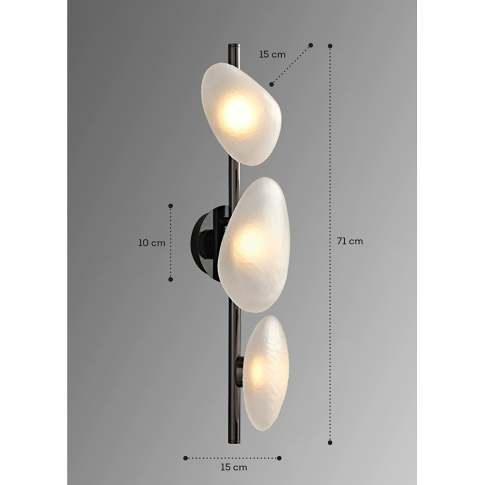 Бра LINDIS FROST LONG WALL 3 лампы Молочное стекло  в Барнауле