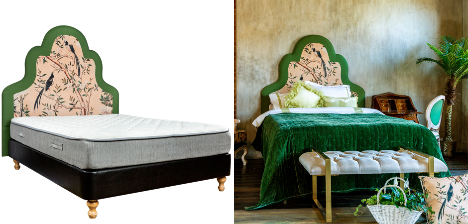 Изголовье для кровати Beige and Green Chinoiserie - Loft-Concept в Барнауле