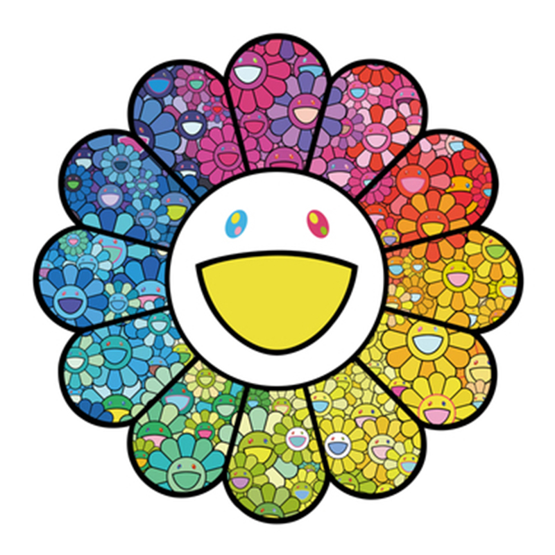 Takashi Murakami Арт-объект на стену Смеющийся Цветок большой Мульти Takashi Murakami Арт-объект на стену Смеющийся Цветок большой Мульти в Барнауле | Loft Concept