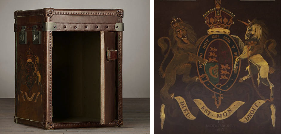 Сундук chest Royal Arms of England - фото №1