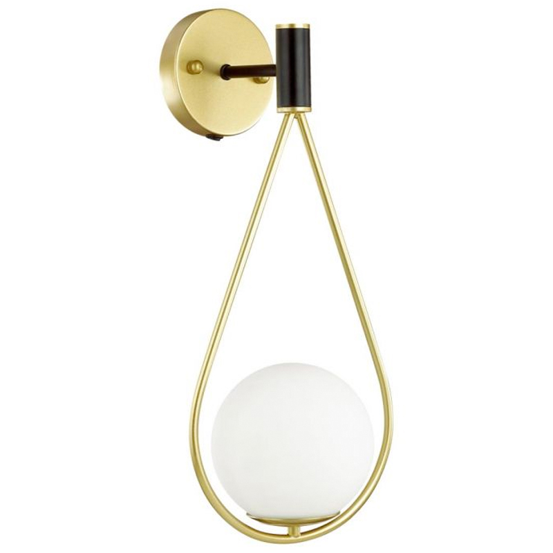 Бра B.LUX C Ball gold 22 Золотой Черный Белый Бра B.LUX C Ball gold 22 Золотой Черный Белый в Барнауле | Loft Concept