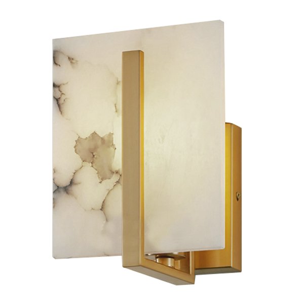Бра Marble square Wall Lamp Латунь Бра Marble square Wall Lamp Латунь в Барнауле | Loft Concept